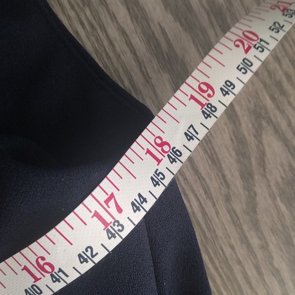 dark blue button down dress by Calvin Klein - Picture 10 of 13